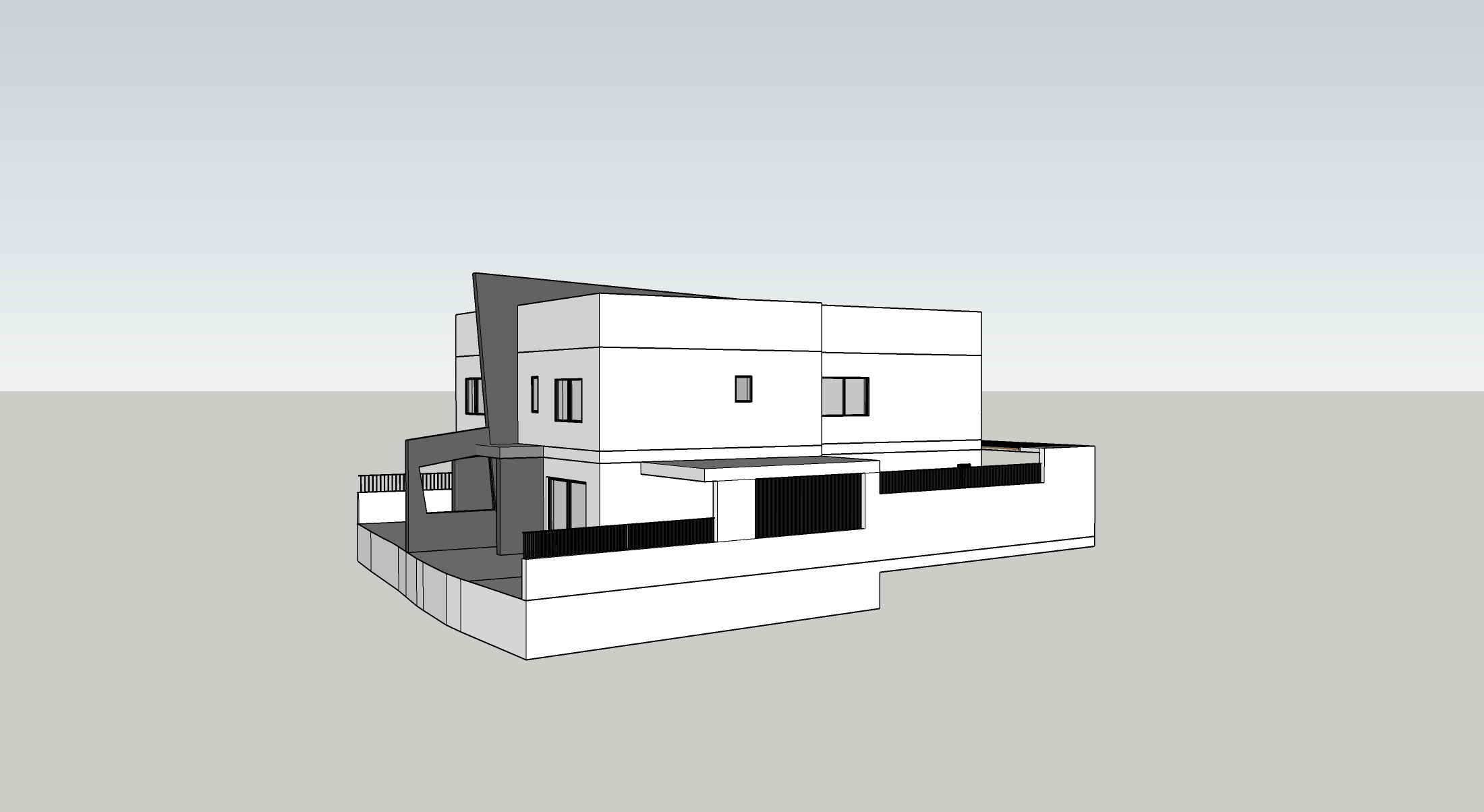 Another angle revealing architectural balance and modern elements